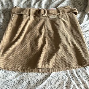 Denim Co Beige Corduroy Skirt - 12 NWT
